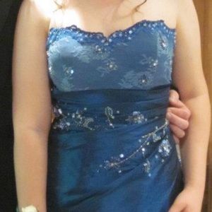 Blue Prom Dress